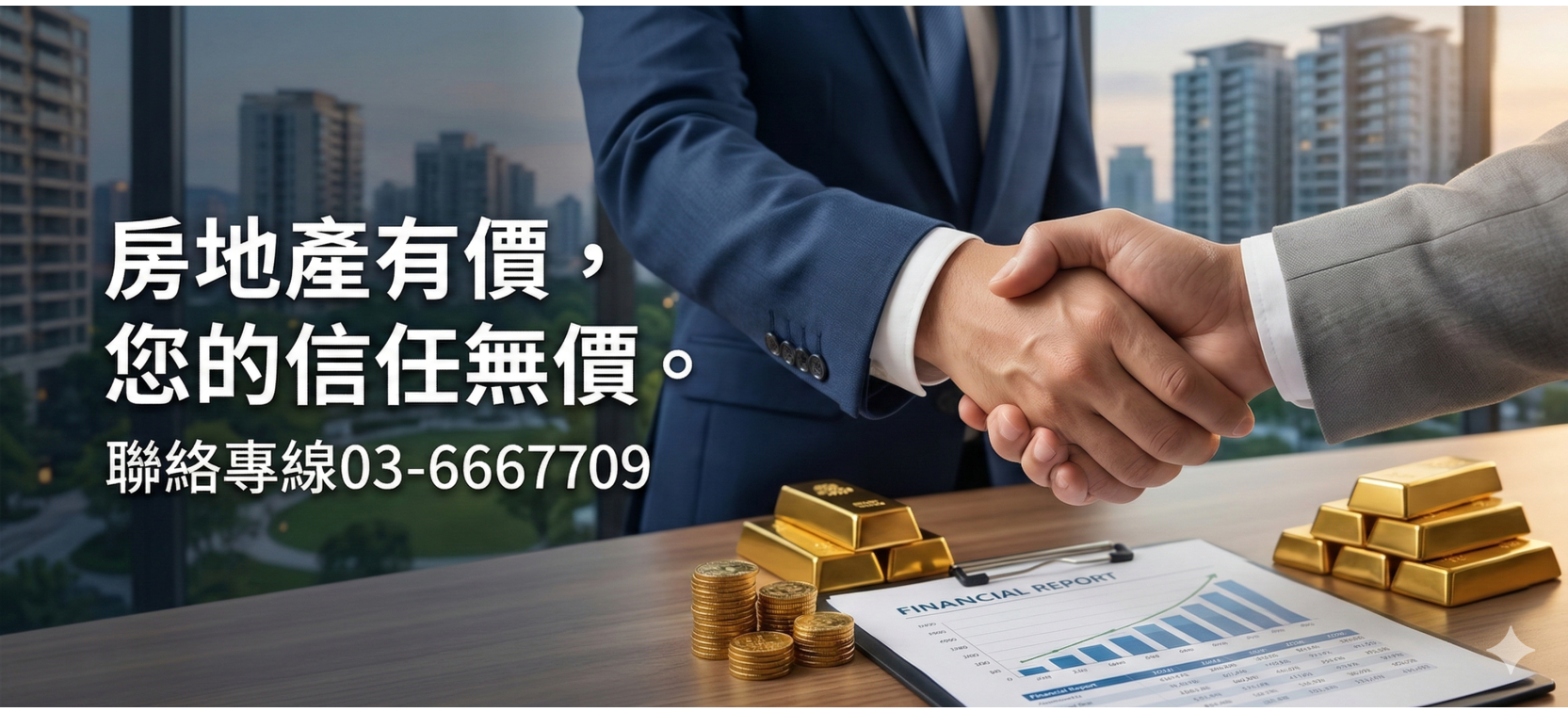 房地產有價,信任無價 房地產有價,信任無價